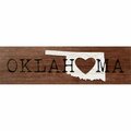 Youngs Wood Oklahoma Wall Plaque 37291